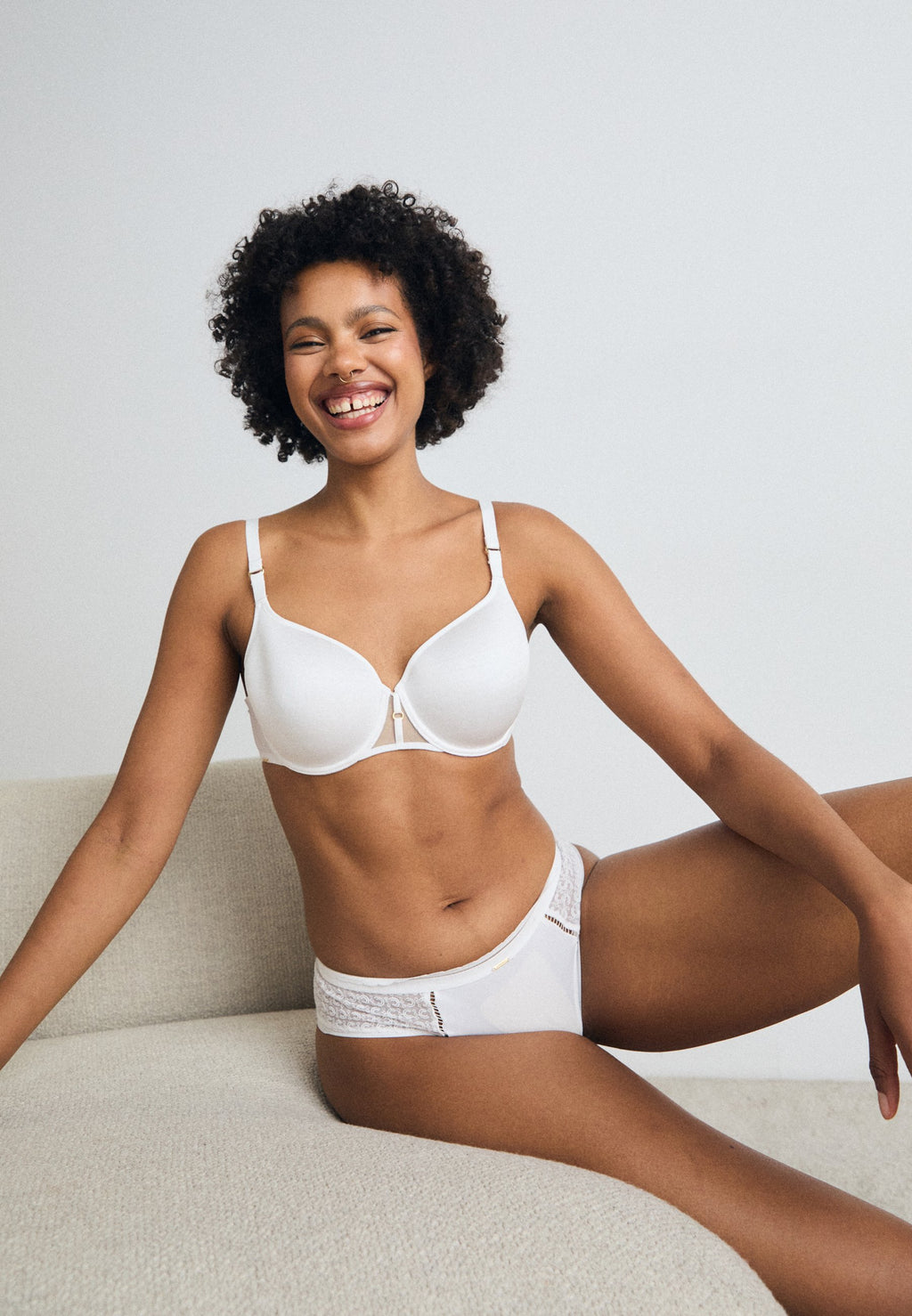 MONOGRAM COVERING SPACER BRA Media 2