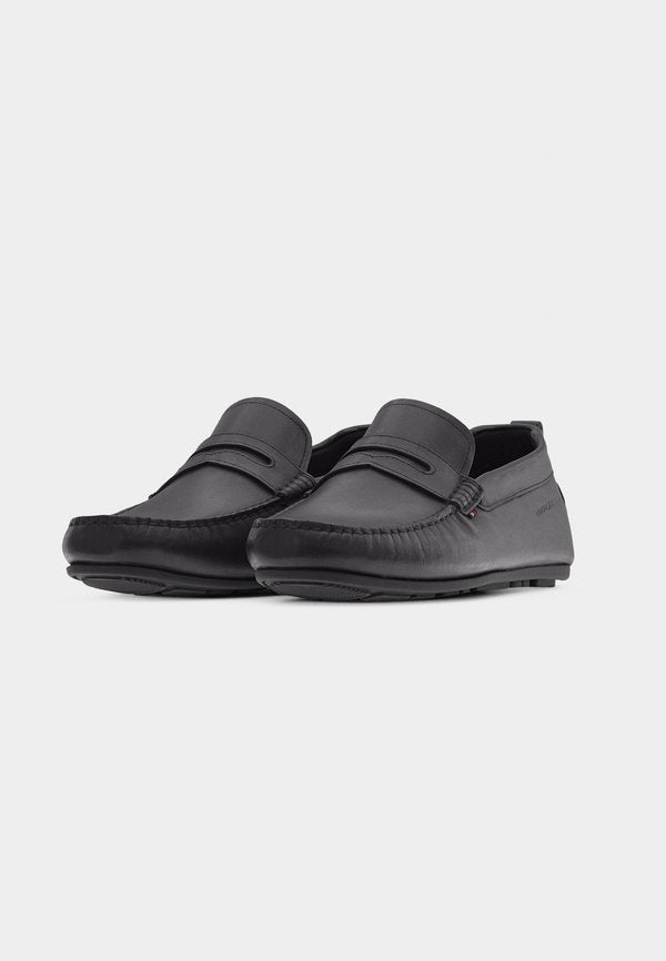 Tommy Hilfiger LOGO LEATHER DRIVER SHOES