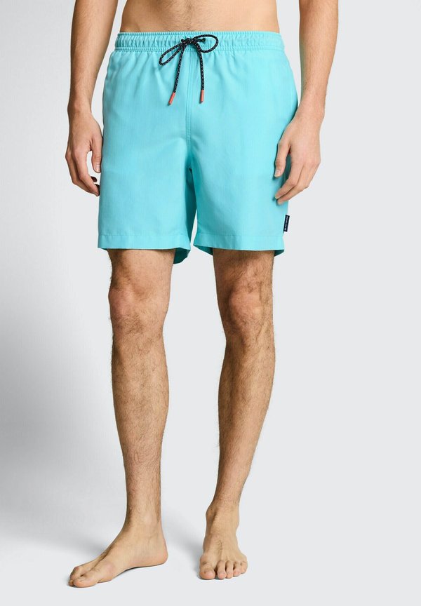 TOM TAILOR TOM TAILOR BEACHWEAR/BADEMODE BADESHORTS MIT KORDELZUG - Swimming shorts - river teal