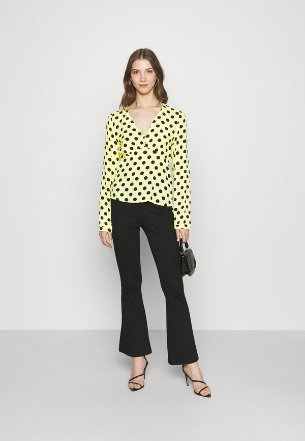 Colourful Rebel BODHI POLKADOT V NECK BLOUSE