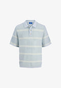 Jack & Jones Knitted Knitted - Polo shirt - skyway
