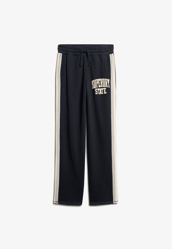 Superdry & Co VINTAGE ATHLETIC JOGGERS - Tracksuit bottoms - eclipse navy