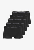 Calvin Klein Underwear 5 PACK  - Trunks - black