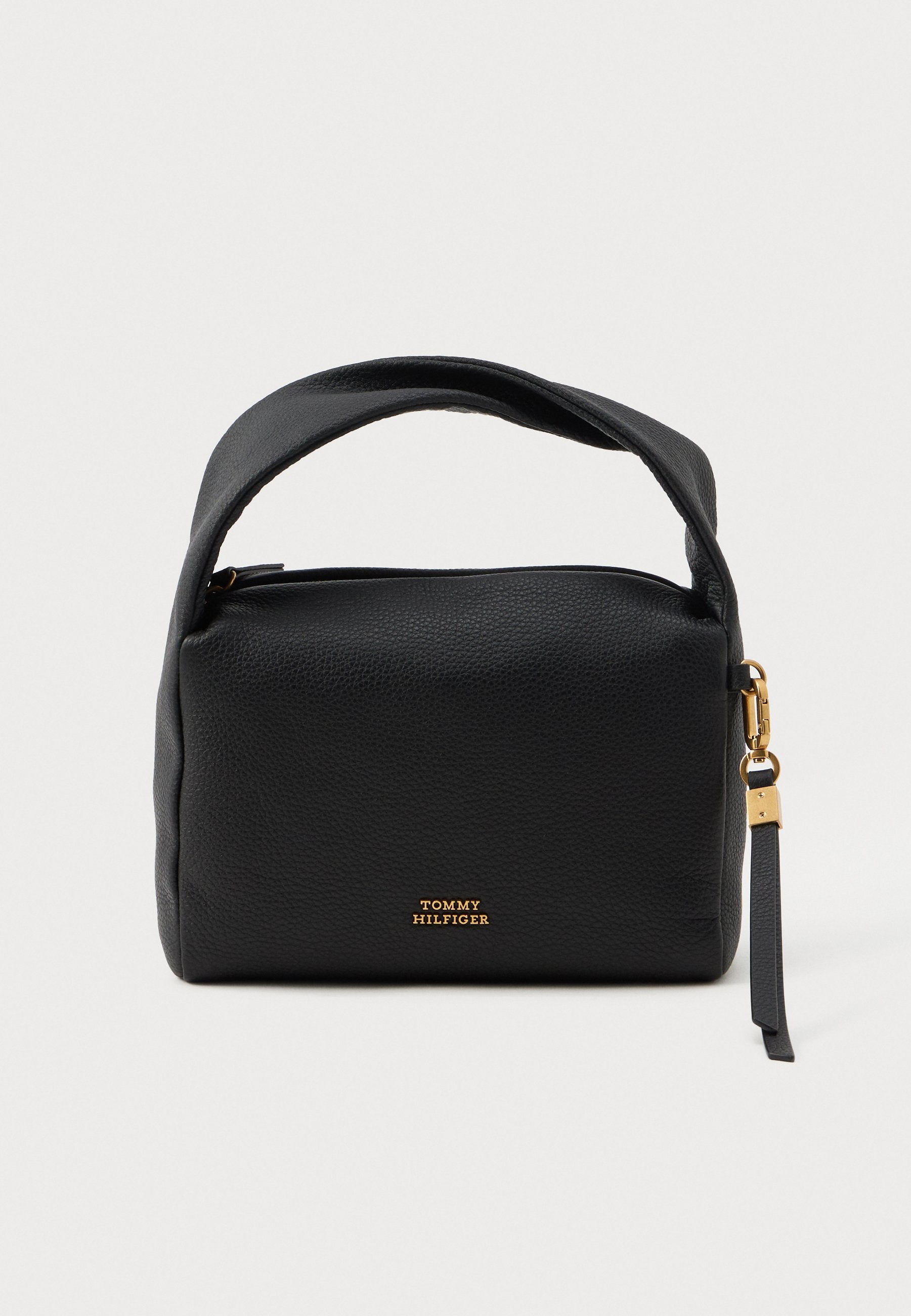 Tommy Hilfiger CITY LEATHER TWIST HANDLE BAG