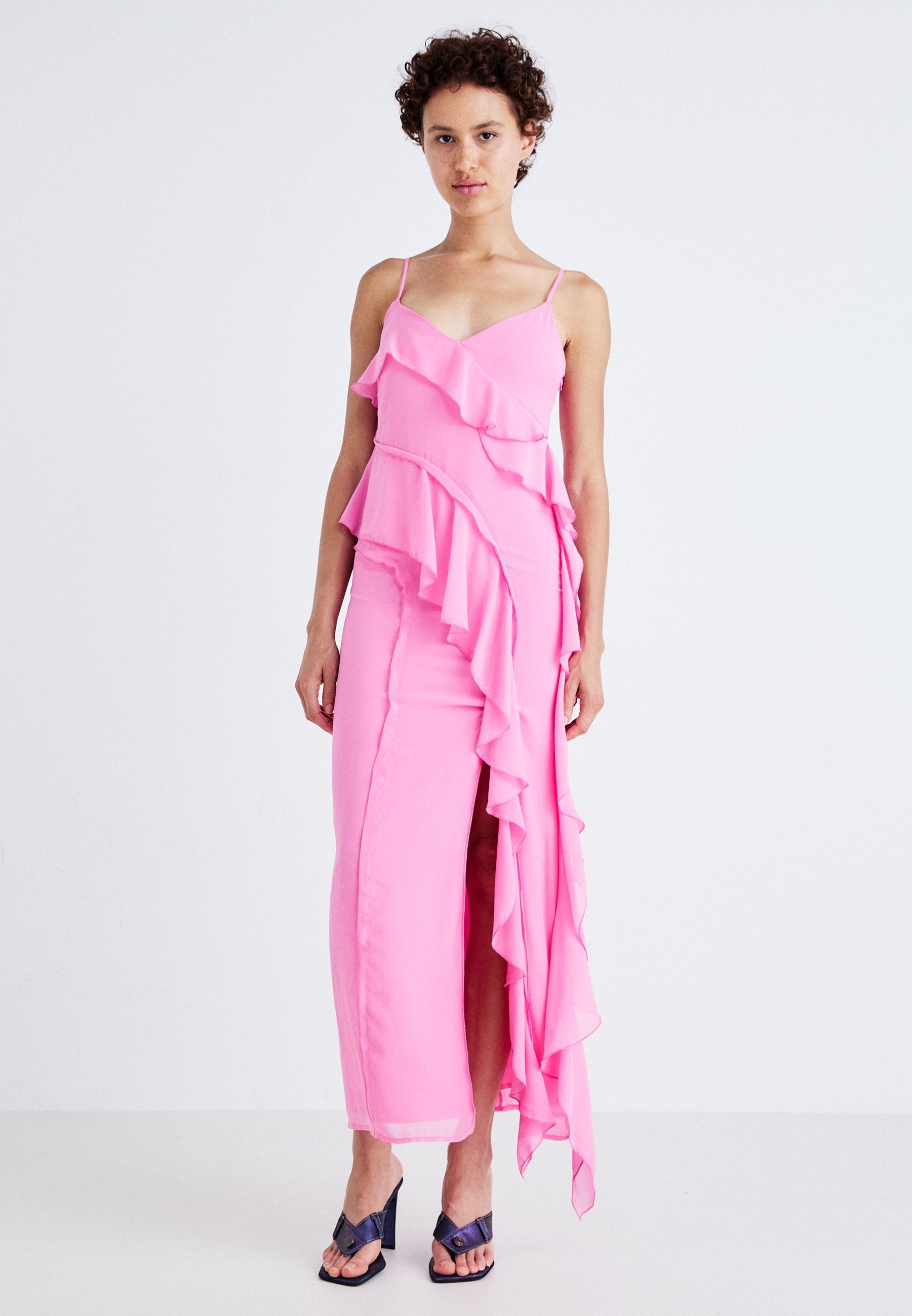 Gina Tricot FRILL MAXI DRESS