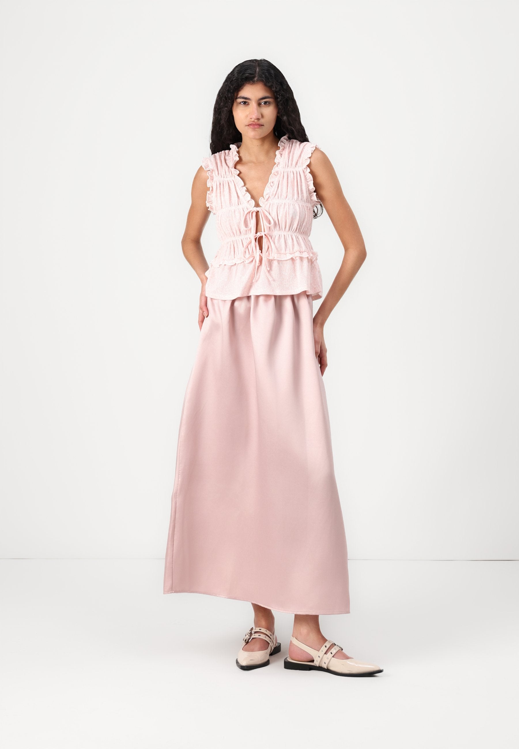 VILA VISHINA ANKLE SKIRT