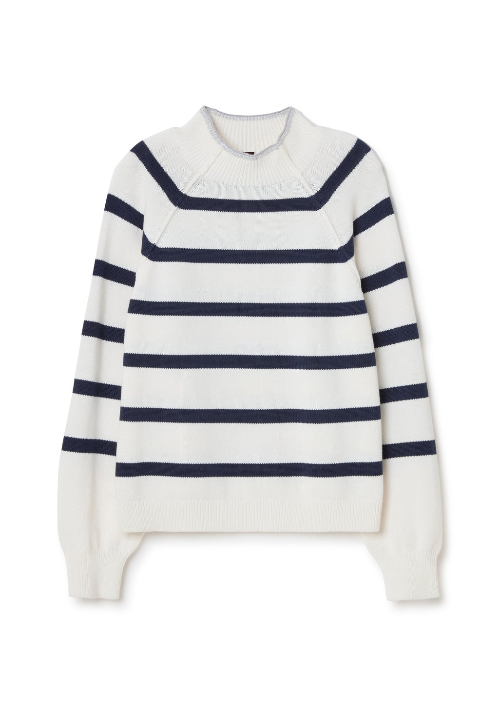Stefanel STRIPED WITH MOCK NECK