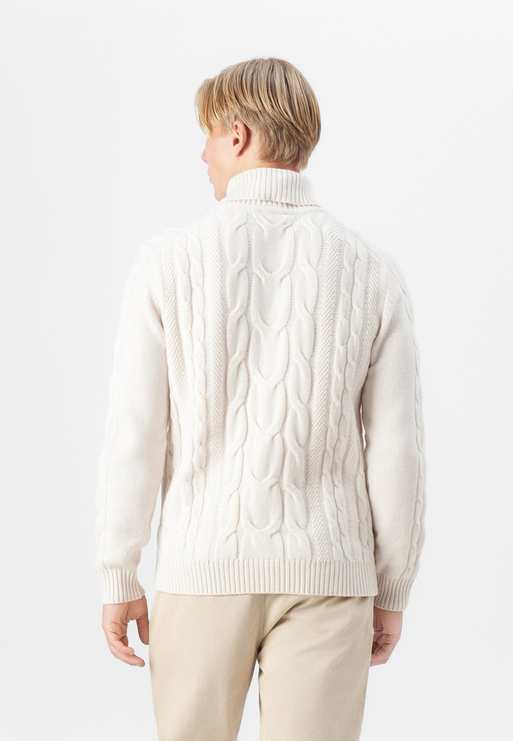 Hackett London CABLE ROLL NECK