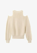 Mango Long sleeved top - ecru