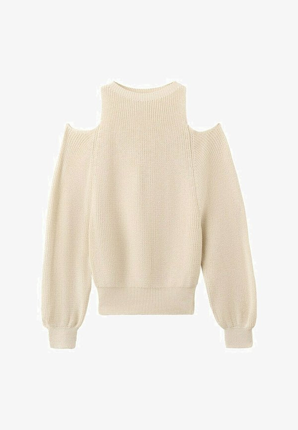 Mango Long sleeved top - ecru