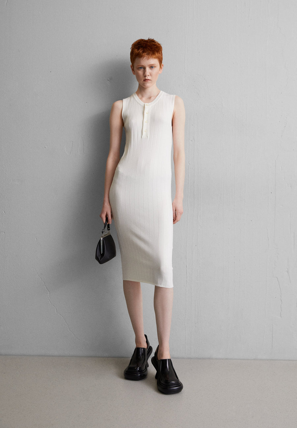 EDITHMARCEL SLEEVELESS SERAFINO DRESS