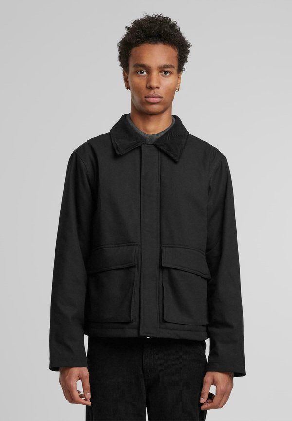 Jack & Jones BROOKLYN WORKER ÜBERGANGS - Light jacket - black