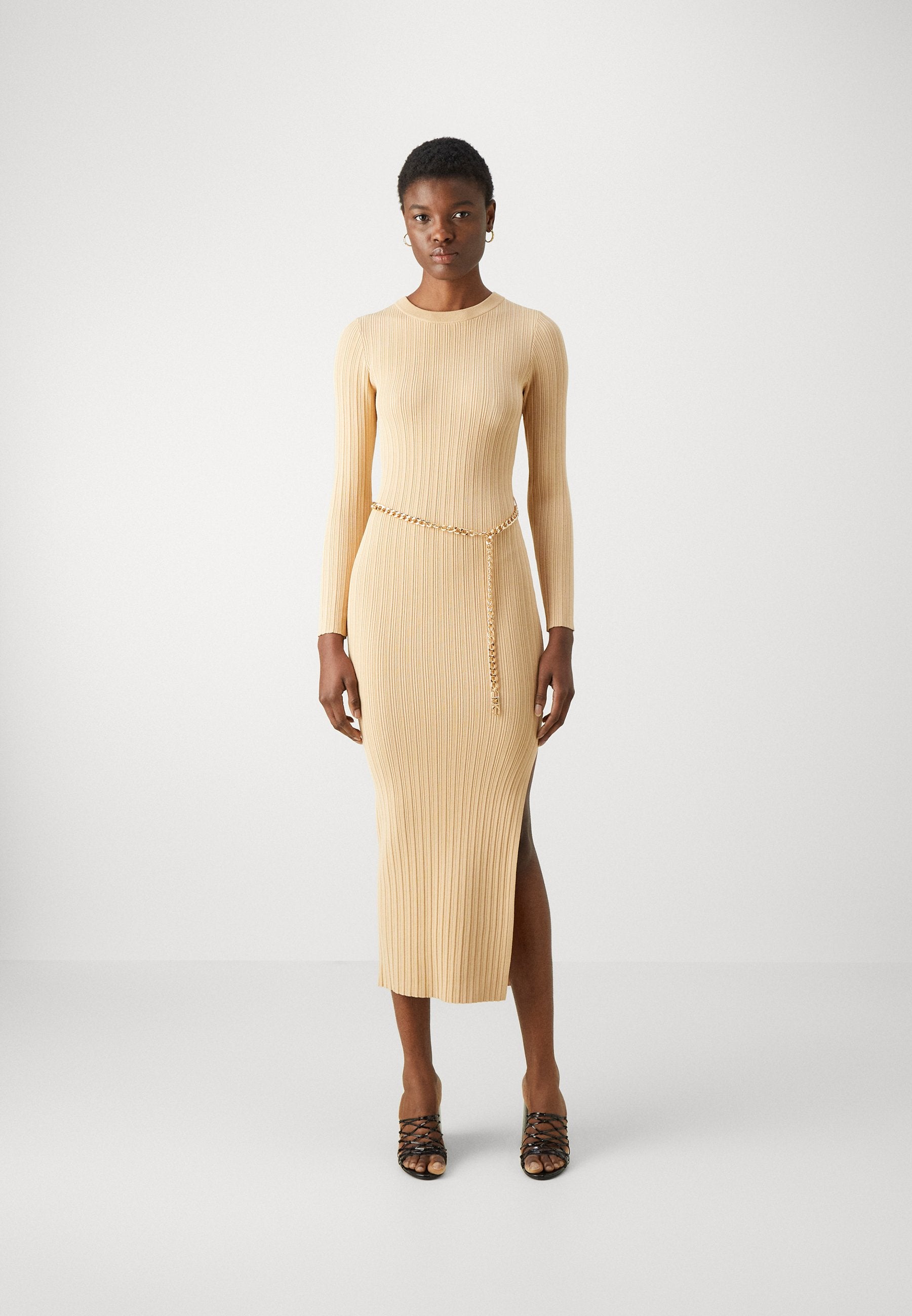 MICHAEL Michael Kors CHAIN BELT SIDE SLITS
