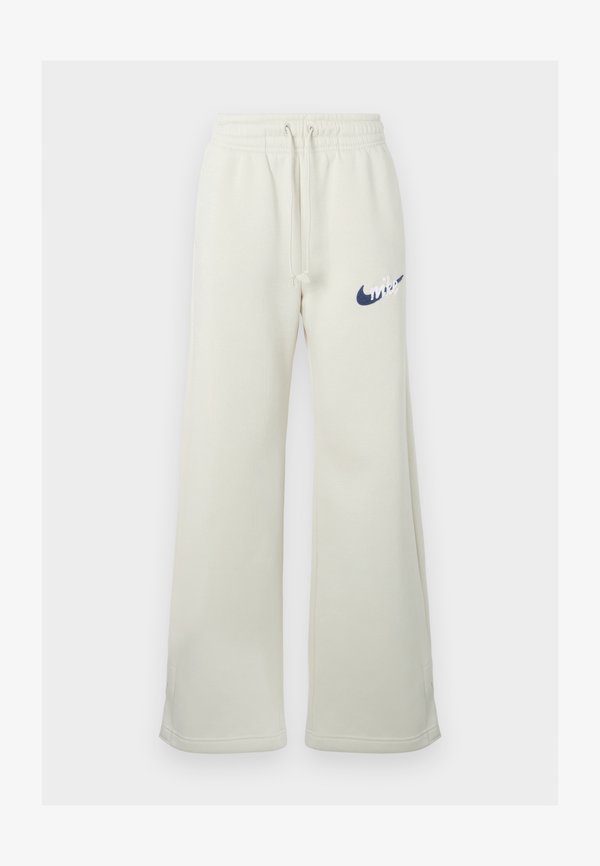 Nike Sportswear LOGO - Tracksuit bottoms - beige