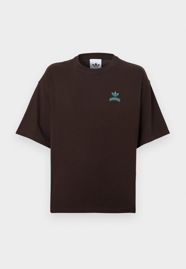 adidas Originals BURGER TEE - Print T-shirt - aurora coffee