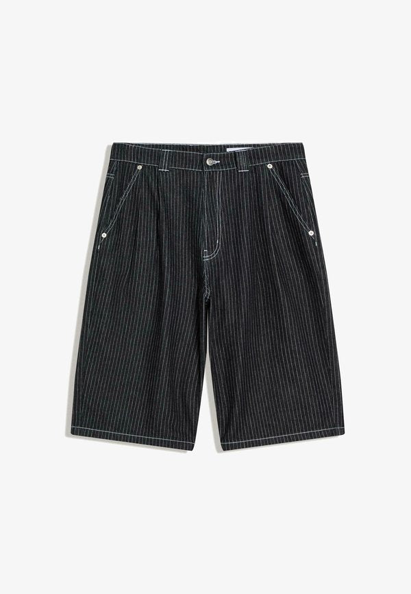 Bershka Denim shorts - royal blue