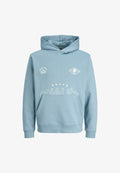 Jack & Jones Hoodie - blue shadow