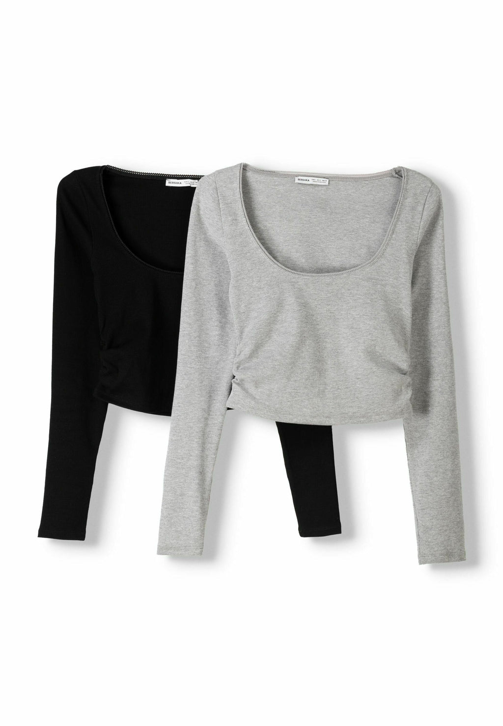 Bershka 2 PACK SCOOP NECK