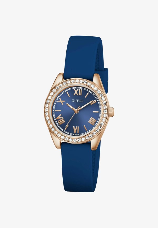 Guess MINI LUNA - Watch - gold tone and blue