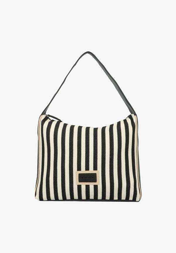 TOM TAILOR MALIE SHOPPER - Tote bag - stripes black