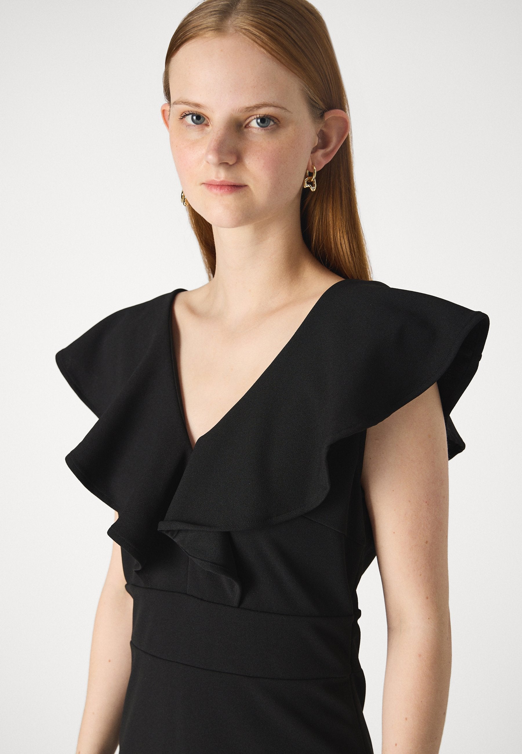 VILA VIROY V-NECK MIDI