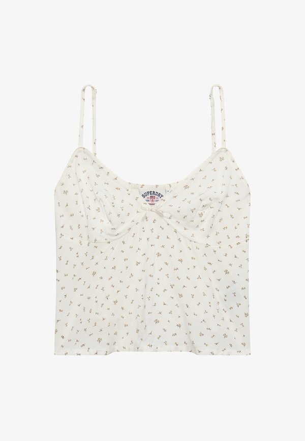 Superdry & Co PRINTED CAMI  - Blouse - meadow roses off white