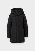 TOM TAILOR PUFFER - Winter coat - deep black