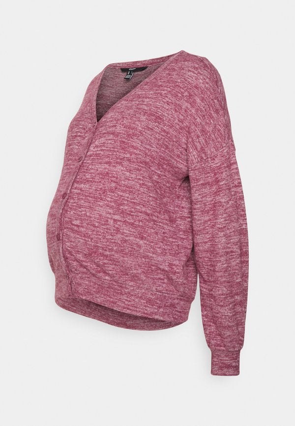Vero Moda Maternity VMMCHILL V NECK BUTTON CARDIGAN