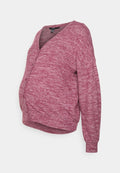 Vero Moda Maternity VMMCHILL V NECK BUTTON CARDIGAN