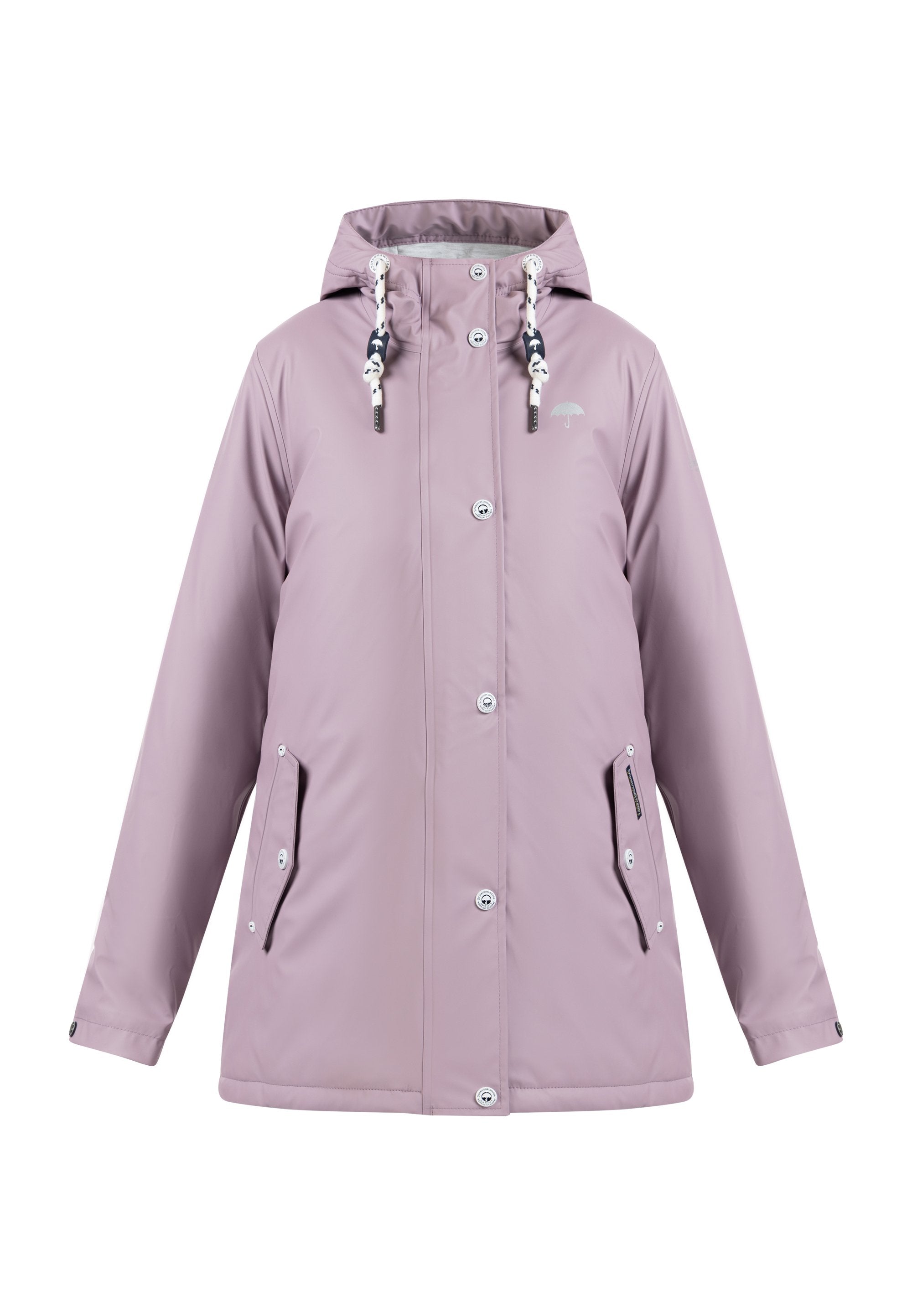 Schmuddelwedda SCHMUDDELWEDDA REGENJACKE MIT WATTIERUNG STORMCLOUD