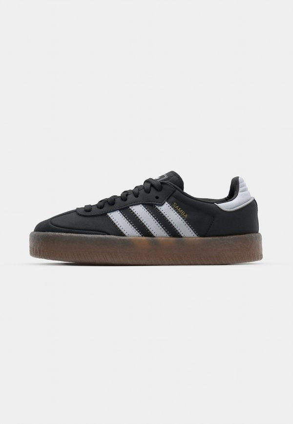 adidas Originals SAMBAE - Trainers - core black/footwear white/gold metallic