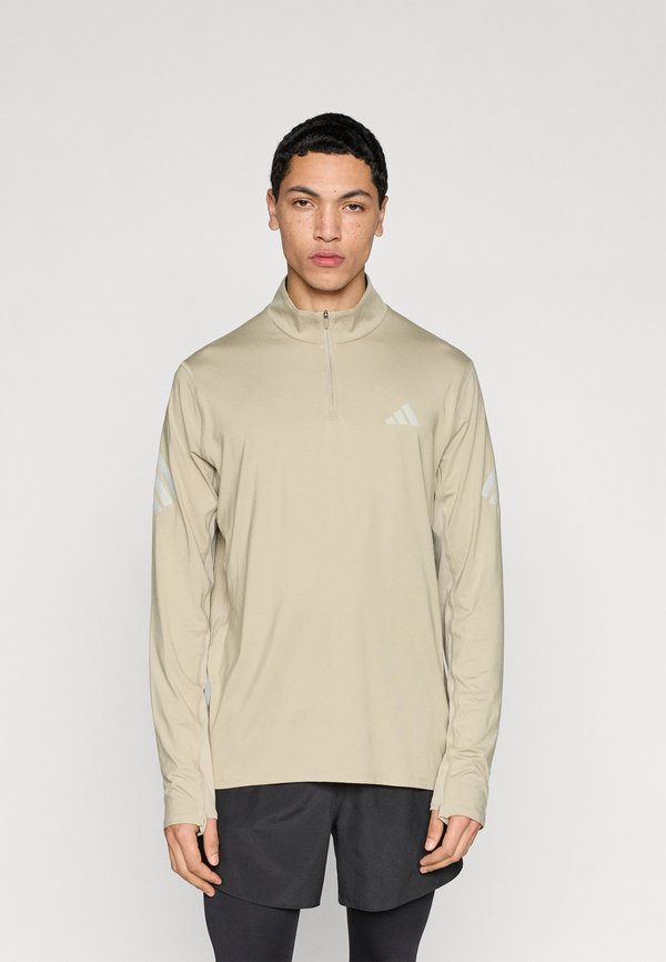 adidas Performance ADI365 ZIP - Long sleeved top - cargo