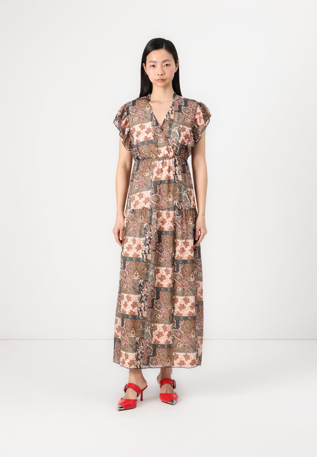 VILA VILINE ANKLE DRESS