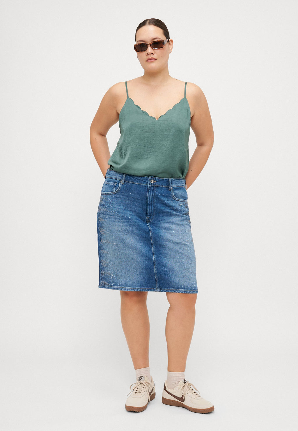 Denim CARSTELLA Rhinestone Denim Media 2