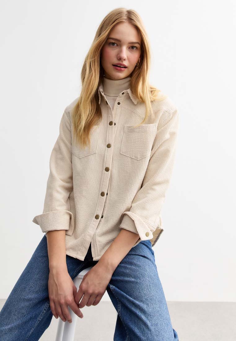 New Look BUTTON UP CORDUROY