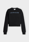 Calvin Klein Jeans VARSITY LOGO - Sweatshirt - black