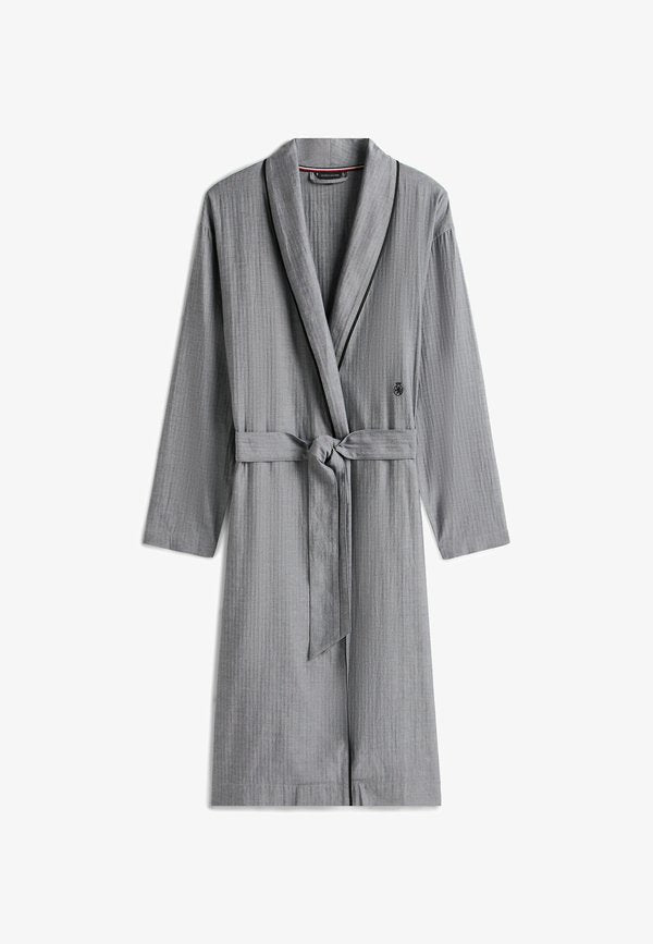 Tommy Hilfiger Dressing gown - grey herringbone