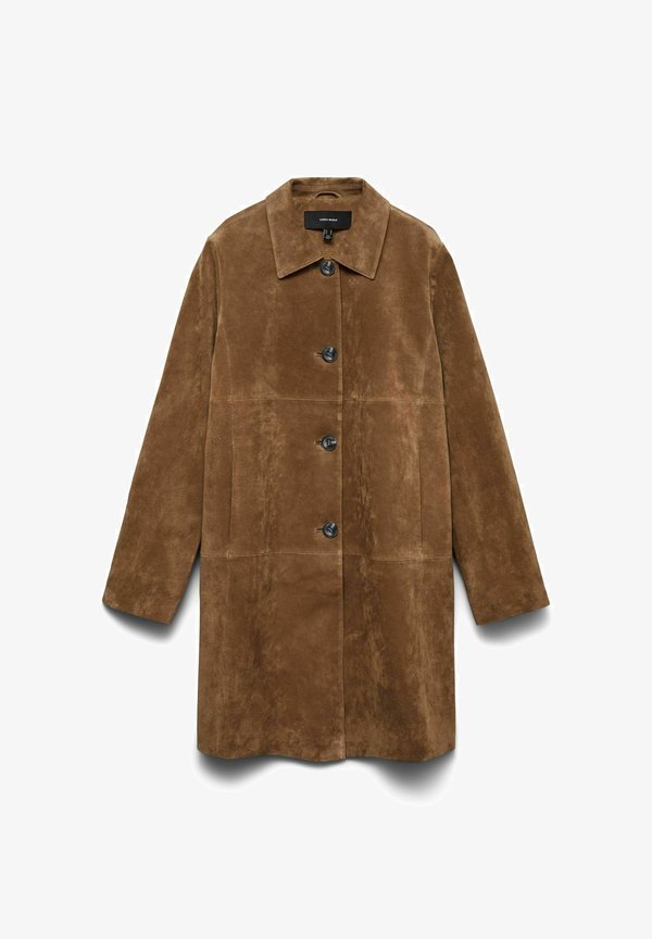 Vero Moda VMISABEL - Short coat - tobacco brown