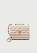Guess GIULLY MINI - Cross body bag - taupe/multi-coloured