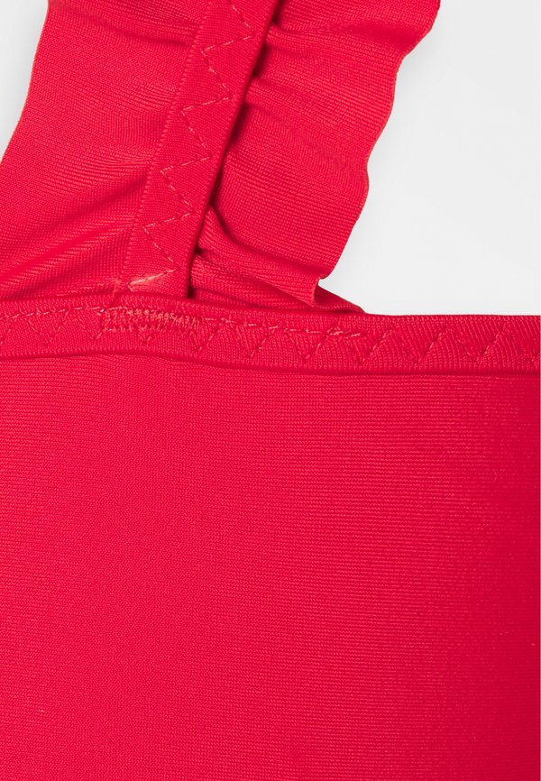 aerie LONGLINE SCOOP RUFFLE