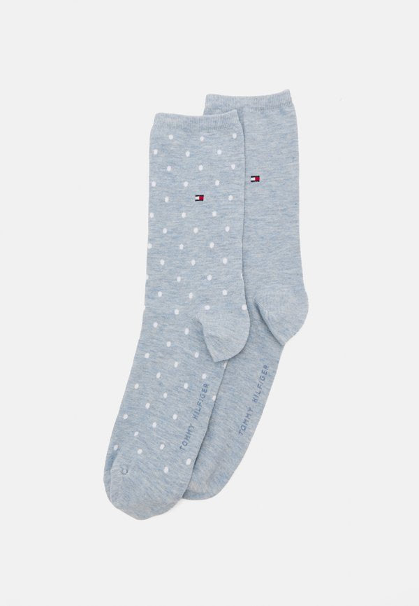 Tommy Hilfiger WOMEN SOCK 2 PACK - Socks - light blue melange