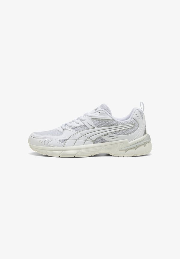 Puma MILENIO TECH TONE - Trainers - white silver