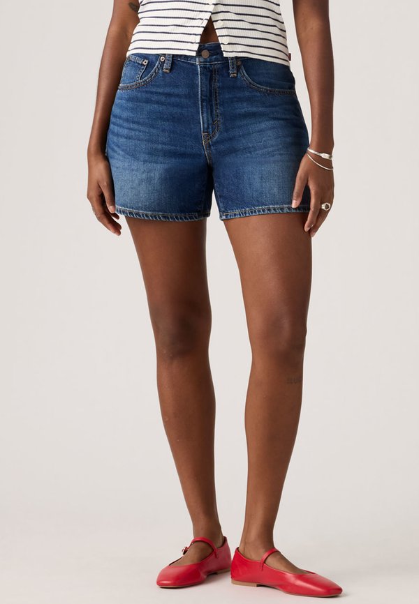 Levi's® CINCH MID-THIGH SHORT - Denim shorts - kiss goodbye