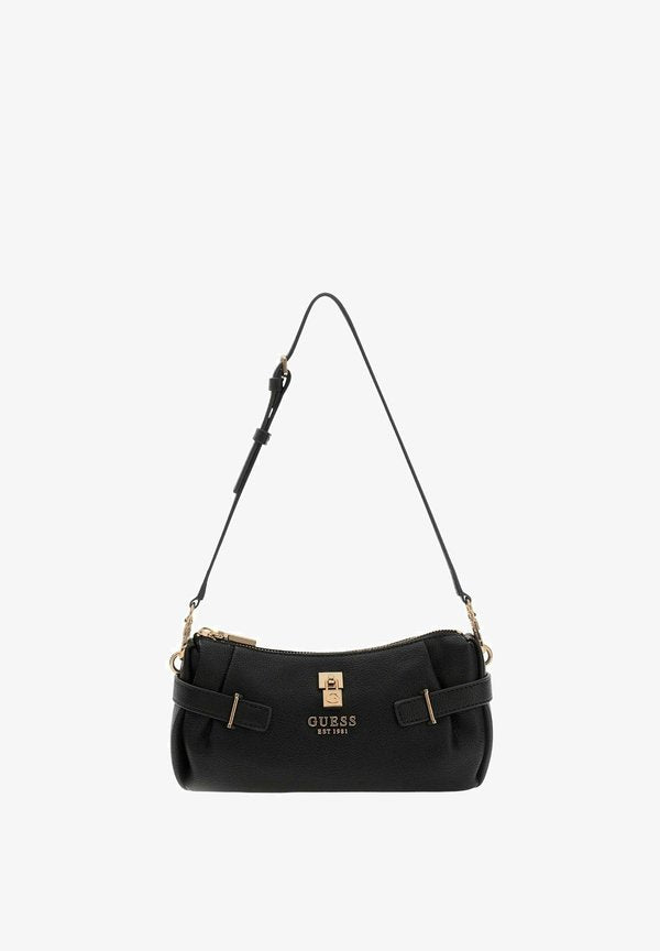 Guess YESBA MINI TOP ZIP - Handbag - black