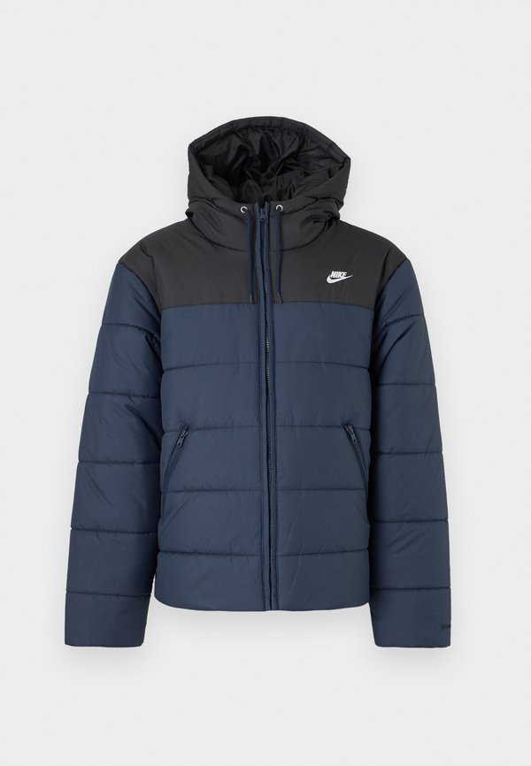 Nike Sportswear ACCESS FILLED PUFFER - Winter jacket - obsidian/black/white