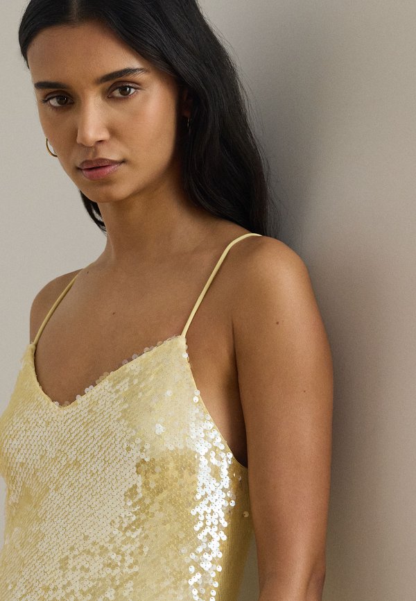 Lauren Ralph Lauren SEQUINED SLEEVELESS COCKTAIL DRESS