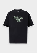 New Balance HOOPS TRADITION GRAPHIC UNISEX - Print T-shirt - black