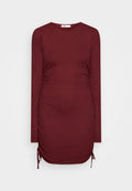 CREW SIDE CINCH DRESS - Hollister Co. - View 1