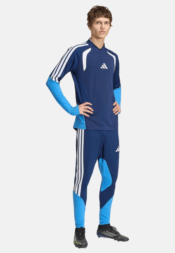 adidas Performance Long sleeved top - blau