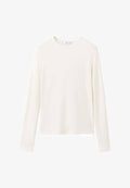 Mango Long sleeved top - off white